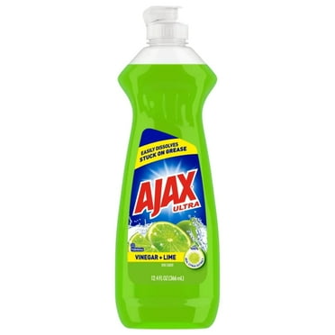 Ajax Dish Wash Liquid Vinegar Plus Lime Green 12.4 oz