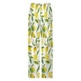 thumbnail image 5 of Limoncello, Lemon Vine Women's Pajamas Pajama Pants Women's Sleepwear Lounge Sleep Bottoms Stretch with Pockets, 5 of 7