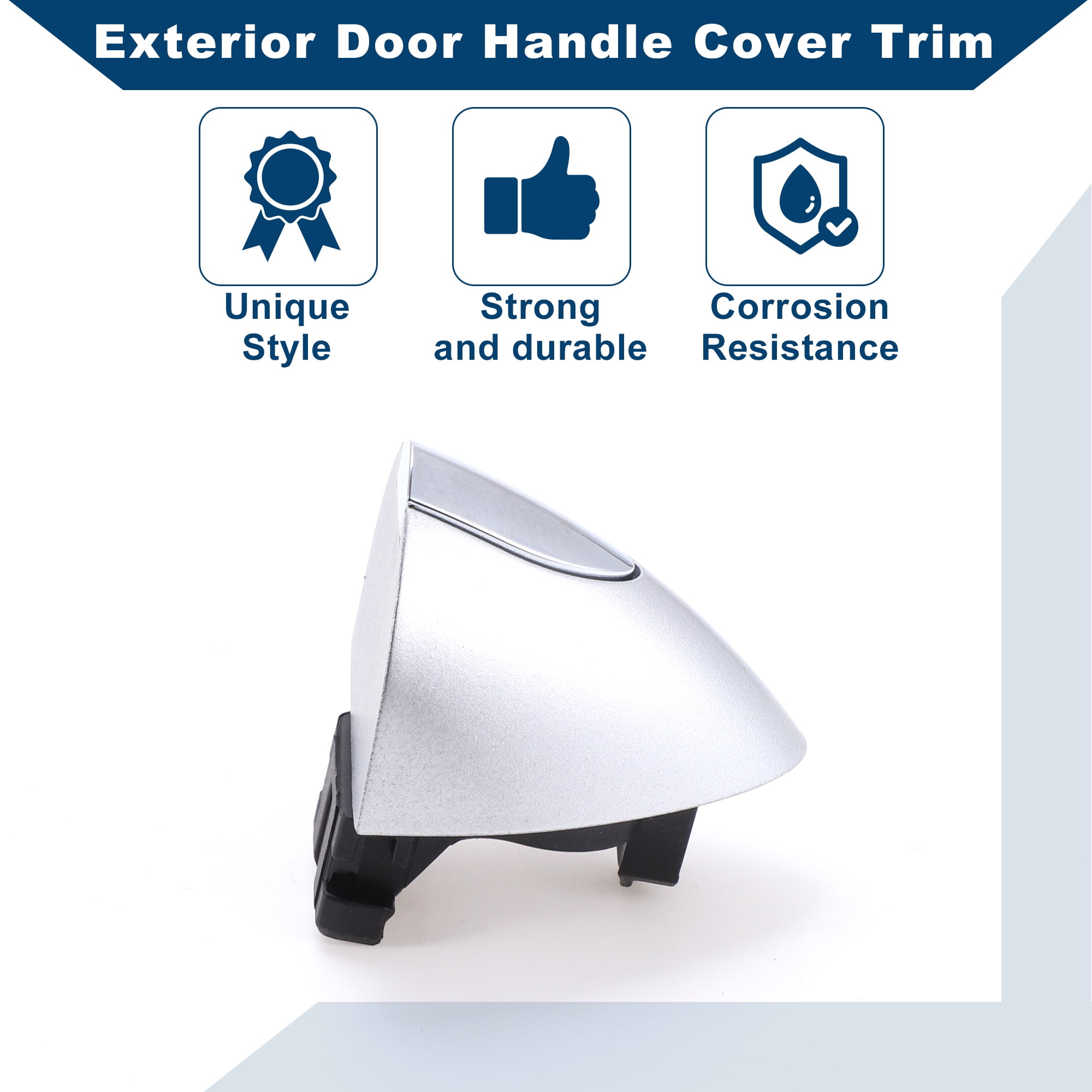 Unique Bargains Front Right Exterior Door Handle Cover for Buick LaCrosse 2017-2019