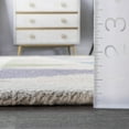 thumbnail image 2 of nuLOOM Bianca Triangles Area Rug, 2' 6" x 8', Runner, Bianca Green, 2 of 5