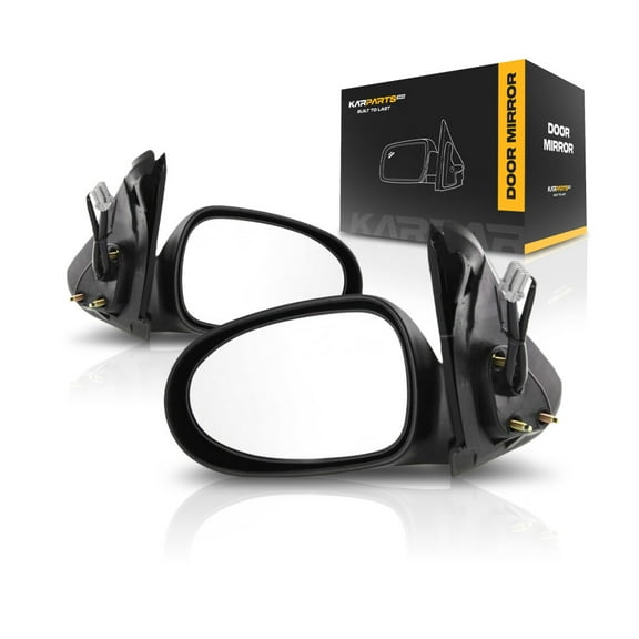 For Nissan Sentra 2000 01 02 03 04 05 2006 Door Mirror Driver and Passenger Side | Pair | Power | Non-Heated | Replacement For 96302-5M205, 96301-5M000 | NI1320133, NI1321133