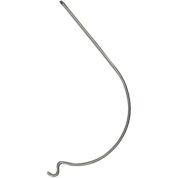 Monkey Hook FlushMount Galvanized Silver Picture Hanger 10 lb. 4 pk