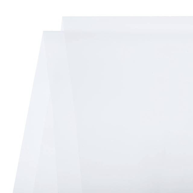 Unique Bargains Flower Wrapping Fog Paper 22.8x22.8 Inch Waterproof Floral Wrapping Paper Clear White 10 Pcs