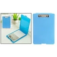 thumbnail image 4 of pitrice Plastic A4 File Box Document Folder Writing Pad Box Organizer Supply Blue B, 4 of 8