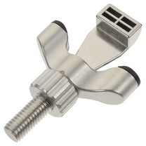 TEHAUX 1Pack Zinc Alloy Portable Door Lock for Travel Use 7.8*5.5*1.8in