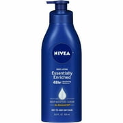 Nivea Deep Nourishing Skin Care Body Lotion Serum & Almond Oil, 16.9 oz