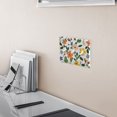 thumbnail image 5 of Yayeee Toggle Light Switch Wall Plate 2-Gang 4.56"x4.48" Decorative Outlet Cover, Retro Colorful Flowers, 5 of 7
