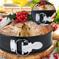 thumbnail image 4 of Round Springform Pan Non-Stick Metal Bakeware 22cm for Cheesecake & Quiche, 4 of 5