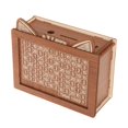thumbnail image 1 of Hucha rústica de madera con rastreador electrónico para objetivos financieros Puede almacenarse 1000 USD, 1 of 9