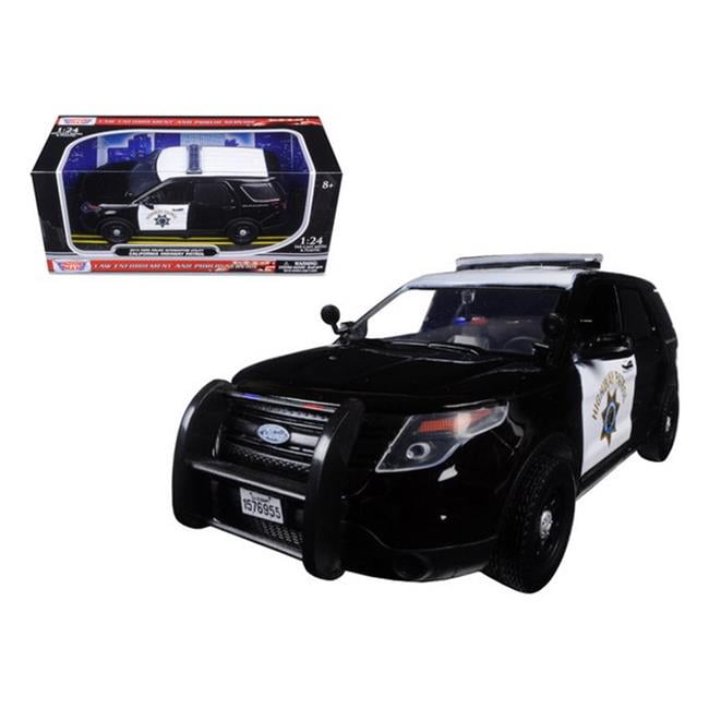 Motormax 76955 Ford Police Interceptor CHP California Highway Patrol 2015 1/24 