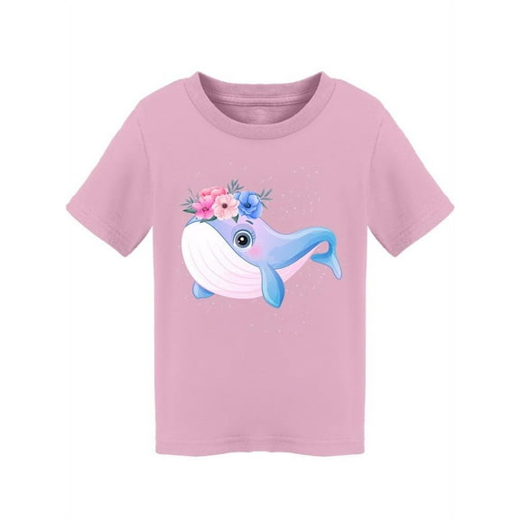 Cute Little Whale Design T-Shirt Toddler -Image by Shutterstock, 3 Toddler