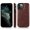 Brown, variant on Case For IPhone 16 Pro Max/16 Pro/16 Plus/16, Magnetic Closure Shell Printed Case Double Button Wallet Cover