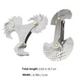 thumbnail image 2 of 2 Sets Thread Pitch Gauge Screw Pitch Cutting Gauge Pitch Measuring Tool, 2 of 8