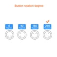 thumbnail image 4 of Uxcell Potentiometer Control Knob ABS Guitar Knob for Bass D Type 270 Degrees Black Blue 10PCS, 4 of 6