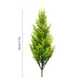 thumbnail image 3 of Uuiauoio Artificial Cedar Topiary Trees with Ground Spike,Resistant Fake Evergreen Bushes Shrubs Trees Artificial Plants Realistic Faux Cypress Plants for Indoor Outdoor Front Porch Garden, 3 of 6