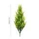 thumbnail image 3 of 1 paquete de árboles topiarios artificiales de cedro con estacas para el suelo, plantas artificiales para exterior, decoración de porche y jardín, arbustos de ciprés en maceta (verde) JASKFLY, 3 of 7