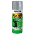 Silver, RustOleum Specialty Satin High Heat Spray Paint 12 oz, 6 Pack