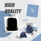 thumbnail image 4 of Matsuzay 50 Uds. Bolsa pequeña de terciopelo, duradera, lavable, con cordón, bolsas de joyería, elegantes bolsas de almacenamiento ligeras, Almacenamiento y organización del hogar Negro, 4 of 6