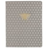 GREY BEE Leather-like 8x10 Journal by Eccolo trade LOFTY THINKING Collection