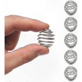 thumbnail image 1 of 5-Pack Stainless Steel Mixing Balls for Protein Shakes, Food Grade Wire Mixers for Small Bottles and Drink Containers, 1 of 5
