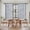 Blue, variant on Black Flowers Tier Curtains 54 Inch Length, Spring Floral Farmhouse Retro Art Cafe Short Curtains for Bathroom Over Sink, Small Kitchen Curtain Light Filtering Tiered Drapes 2 Panels 27.5"Wx54"L