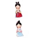 thumbnail image 2 of 2 muñecas chinas antiguas coleccionables, figuras de resina, vestidos, juguetes, accesorios para fotos Con Abanico y Con Libro, 2 of 4
