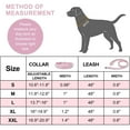 thumbnail image 3 of Dog Collar With Leash, PU Leather Dog Collars For Bull, Studded For Small Medium Large Dog Pink, 3 of 4