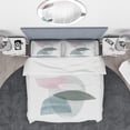thumbnail image 3 of Designart 'Distressed Dream II' Geometric Duvet Cover Set, 3 of 4
