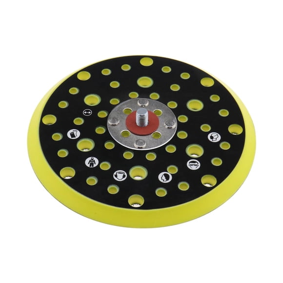 Micro Traders 6 Inch Sander Backing Pad Sander Base 150mm 54 Holes Sander Replacement Pad Compatible with Mirka CEROS DEROS for Polishing Grinding