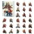 thumbnail image 1 of Advent Calendar 2025 Festive Countdown Set With Collectible Pendants 24 Days Christmas Celebration Holiday Activity For Family Joy, 1 of 6