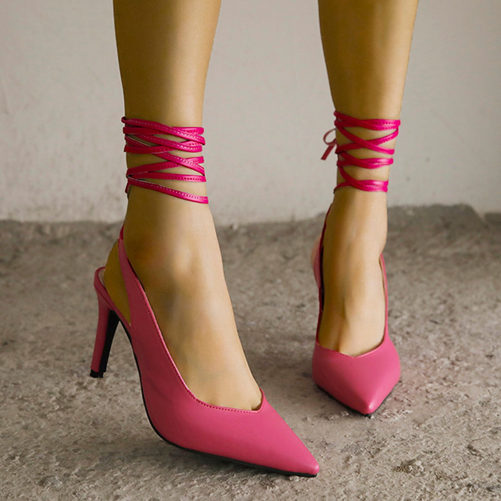New Women MackinJ 218-3 Satin Strappy Ankle Wrap Glitter Block Heel Sandal 