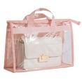 thumbnail image 2 of Koszal Handbag Purse Storage Organizer Transparent Anti-dust Cover Bag with Handle, 2 of 7