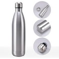 thumbnail image 1 of Bouteilles d'Eau 1,5 L, Acier Inoxydable, Réutilisables Sportvattenflaska du Métal, Garde les Boissons Chaudes Ou Froides, 1 of 2