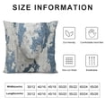 thumbnail image 5 of YINGXI Blue Grey Mordern Absract Art Throw Pillows for Couch Both Print Cushion Covers for Home Sofa 12x12in, 5 of 5