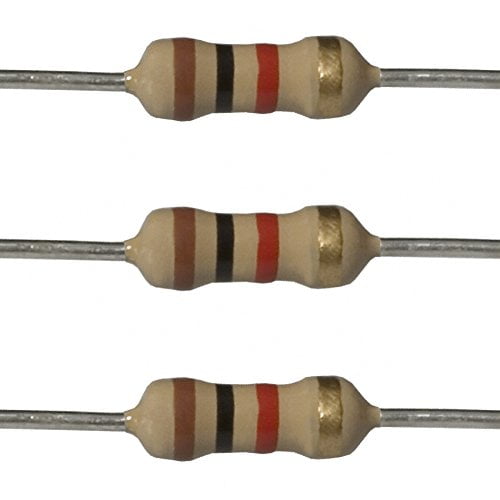 E-Projects 10EP5121K00 Resistencias de 1k Ohm 1/2 W 5% (paquete de 10)