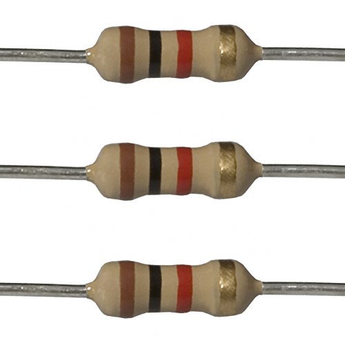 E-Projects 10EP5121K00 Resistencias de 1k Ohm 1/2 W 5% (paquete de 10)