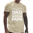 thumbnail image 1 of TSADFHJI Mens Shirts T-Shirt Graphique Automne Homme Printemps et Été Fête des Pères Décontracté Rétro Impression Partielle Col Rond Manches Courtes TG Beige, 1 of 6