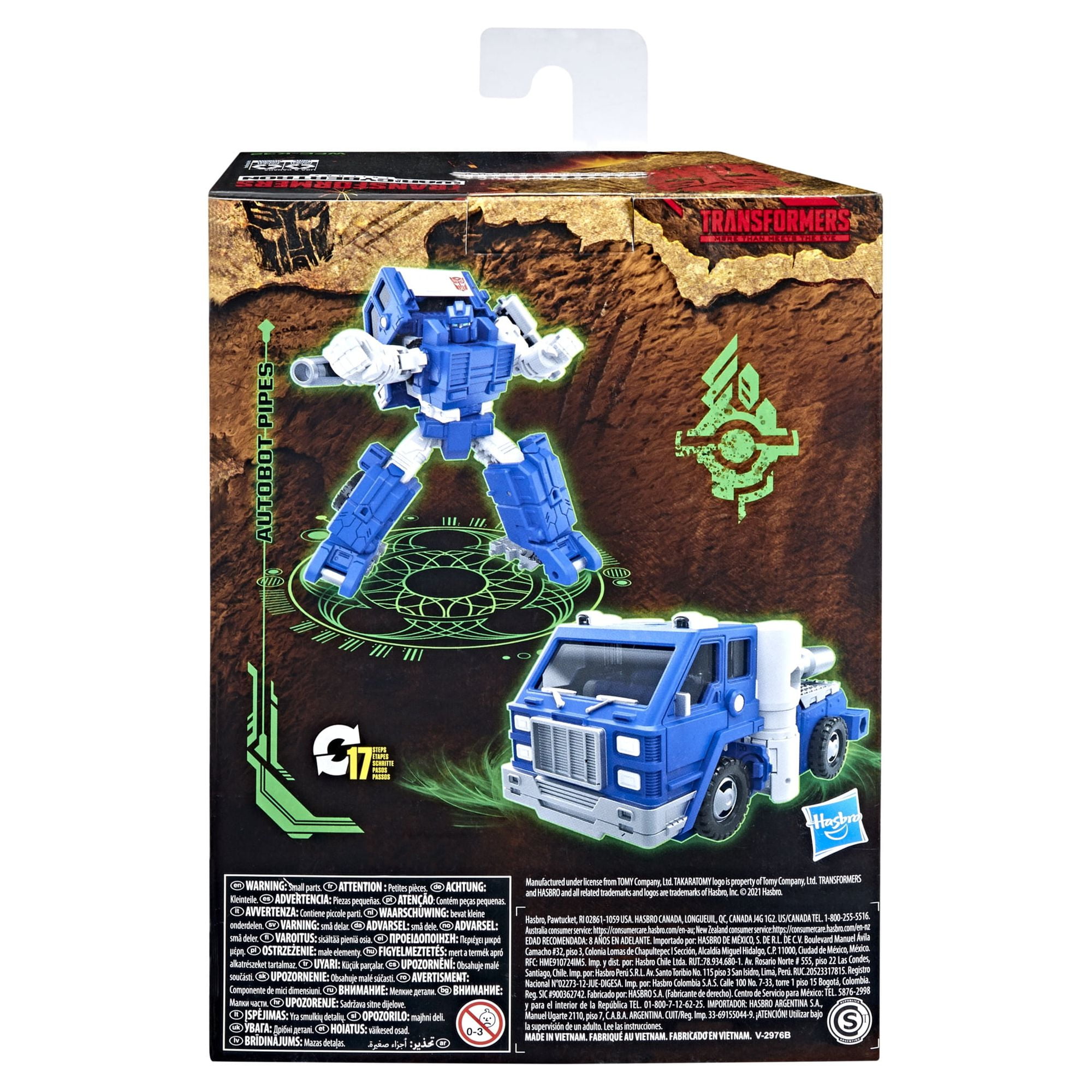Transformers Generations War for Cybertron: Kingdom Deluxe WFC-K32 Autobot Pipes