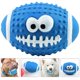 thumbnail image 4 of Pelota chirriante para perros, juguete interactivo para perros pequeños, pelota de rugby, juguete para masticar para cachorros, 4 of 7