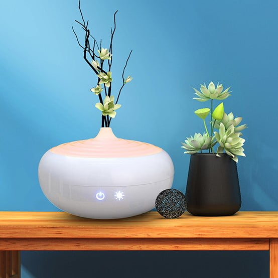 Difusor Spa de Aromaterapia Zeta Ultrasónico con Luz Led de Colores 1500mL