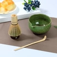 thumbnail image 6 of Evjurcn 4Pcs Matcha Whisk Set Elegant Japanese Matcha Tea Set Matcha Making Kit with Ceramic Matcha Bowl Matcha Whisk Holder Handmade Bamboo Matcha Whisk and Matcha Scoop for Tea Lovers, 6 of 8