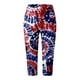 thumbnail image 2 of Gibobby Leggings Mujer Leggings para mujer Leggings con estampado cintura alta para mujer Medias atléticas Pantalones cortos entrenamiento yoga（Azul marino， XXL), 2 of 5
