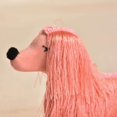 thumbnail image 3 of Holiday Time 1 Count Christmas Tassel Dog Ornament, Pink, 3 of 5