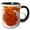 Black/White, variant on 3drose, Chanda Haro, Pampore, Jammu and Kashmir, India. Saffron Crocus Flower, 11oz Mug