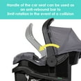 thumbnail image 4 of Baby Trend Venture 3-Wheel Stroller Travel System, Stellar Grey, 4 of 8