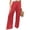 Red_#02, variant on Sewkxo Women's Polka Dot Lounge Pants High Waist Loose Fit Wide Leg Casual Trousers with Pockets,Brown S