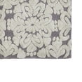 thumbnail image 5 of Better Trends 20" x 60" Bathroom Runner Mat, 100% Cotton Non-Slip Bath Rug, Water Absorbent, Machine Washable for Bathroom and Shower Use, (Gray) Medallion Collection, 5 of 6