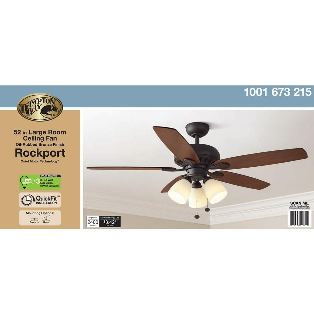 How To Flush Mount Hampton Bay Rockport Ceiling Fan Shelly Lighting