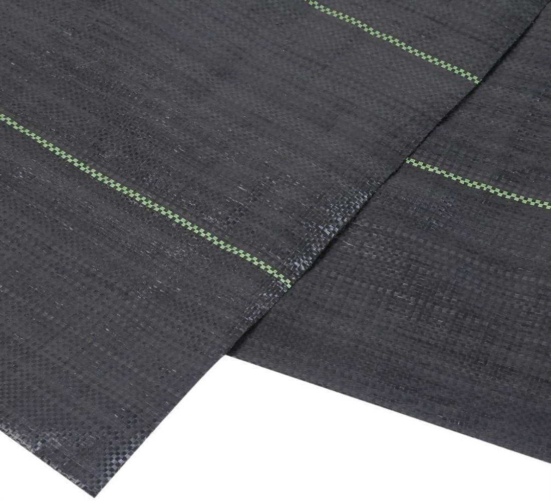 Woven Weed Barrier Landscape Fabric Durable Long-Lasting for Garden Flower Beds