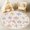 Color 1, variant on Washable Non Slip 3ft Round Rug, Cute Pastel Ribbon Bow Floral Accents White Circle Area Rugs with Tassels Carpet for Nursery Bedroom Living Room Playroom Tent rug Tent Castle